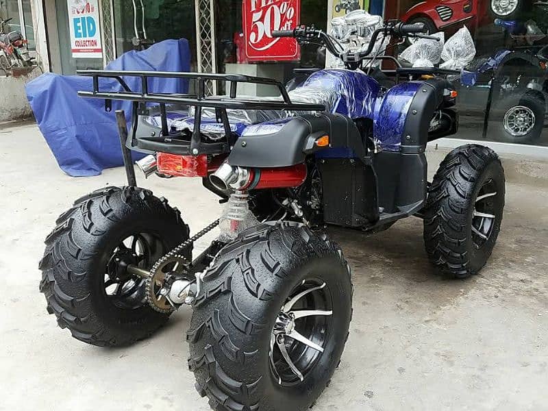 Jeep New 250cc Atv quad 4 wheels delivery all Pakistan 6