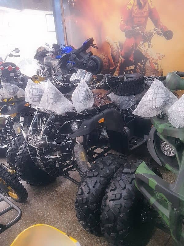 Jeep New 250cc Atv quad 4 wheels delivery all Pakistan 8