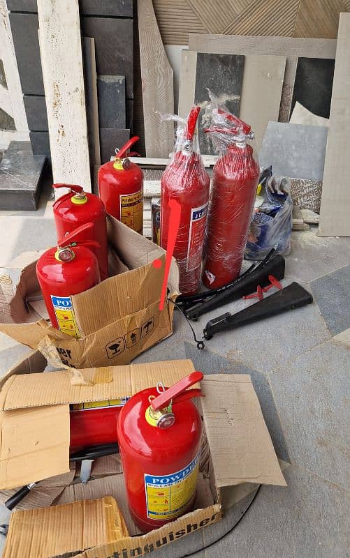 fire extinguisher and fire alarm system 0