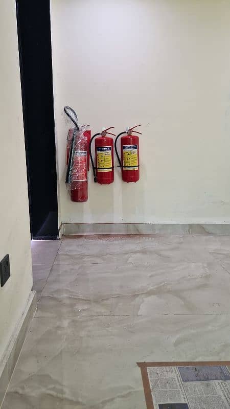 fire extinguisher and fire alarm system 2