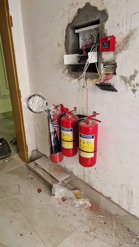 fire extinguisher and fire alarm system 3