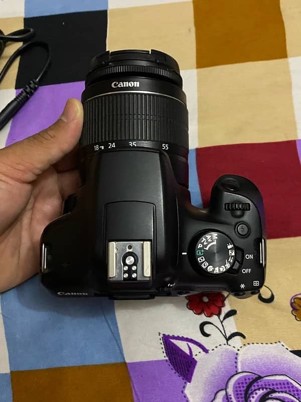 Canon 1300d wifi dslr with 18-55mm lens Full box and all accessories. 5