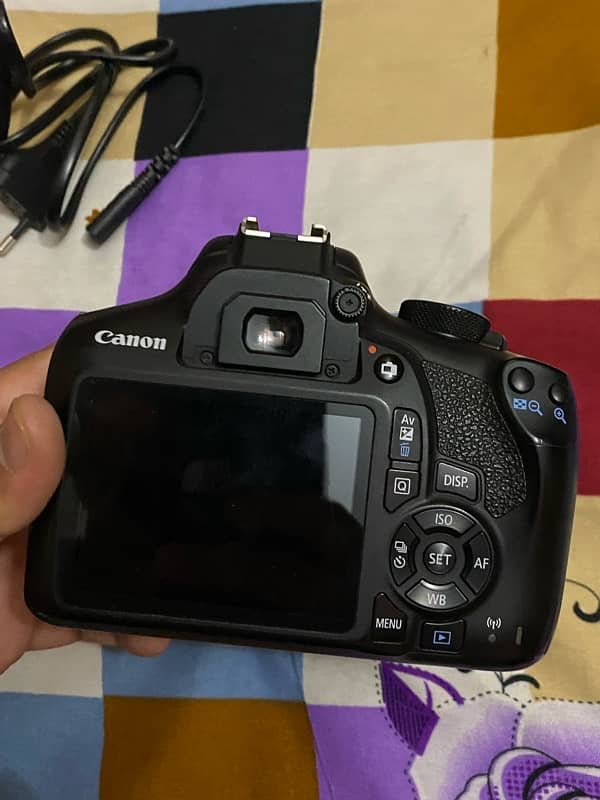 Canon 1300d wifi dslr with 18-55mm lens Full box and all accessories. 7