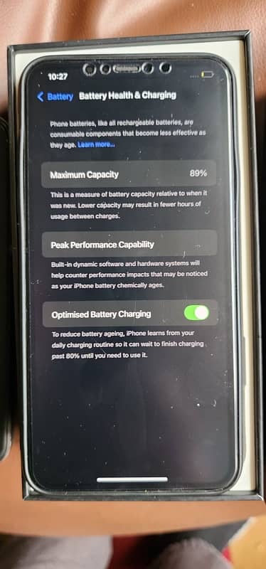 iPhone 11 Pro Max 64GB PTA Approved 89% bat 7