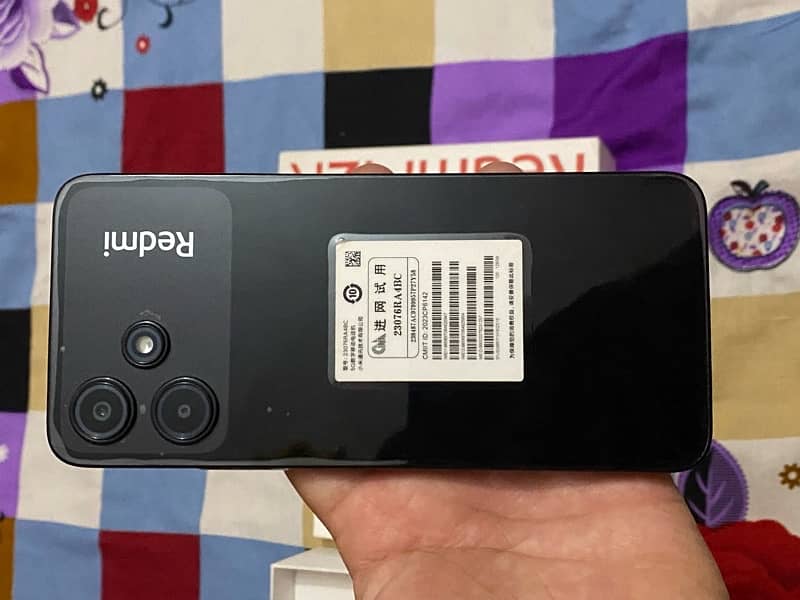 Redmi 12R 4+2/128GB 5G non Pta Full Box Mobile For  Sale Not Exchange. 1