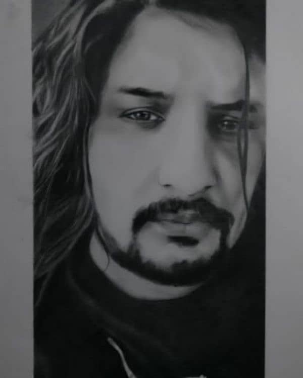 Handmade paintings and pencil sketch/Portrait Art Artist 3