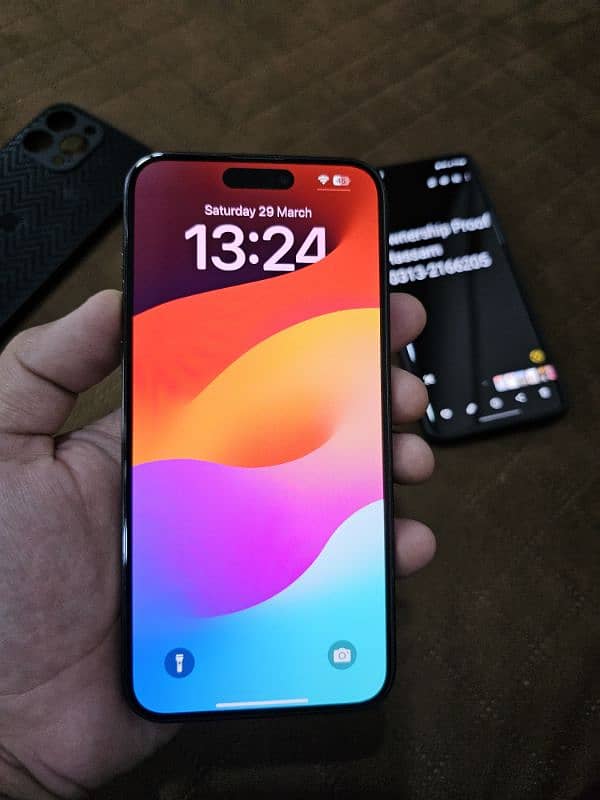 iPhone 15 Pro Max 256GB JV Brand New 7 Cycle Count 4