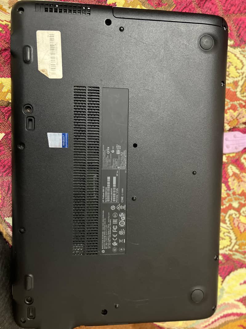 HP pro book core i5 6th generation 6