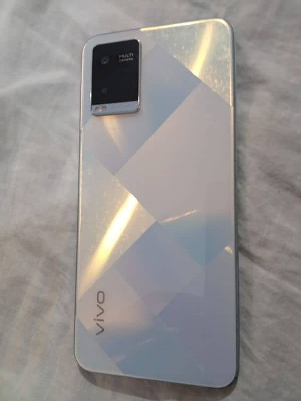 vivo y21 diamond white full box 1