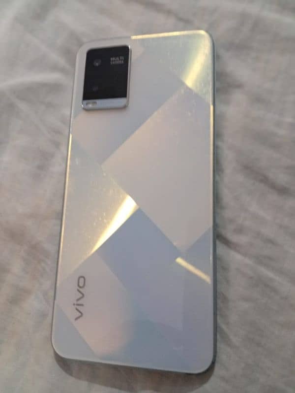 vivo y21 diamond white full box 2