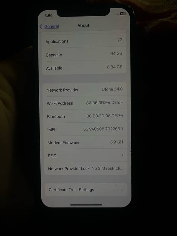 i phone x non pta 64 gb 5