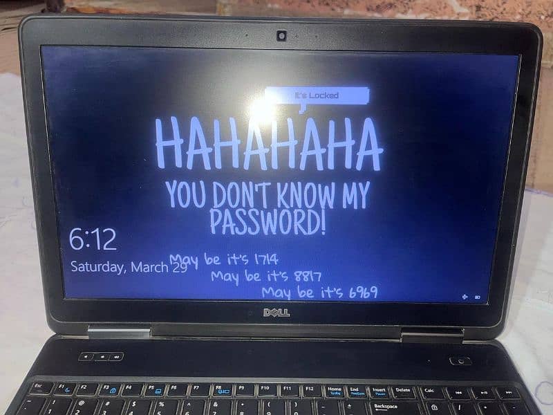 LAPTOP DELL CORE I5 4TH GEN  LATITUDE E5540 1