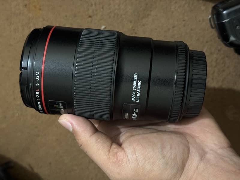 Canon EF 100mm Macro Lens - f/2.8L Macro IS USM 2