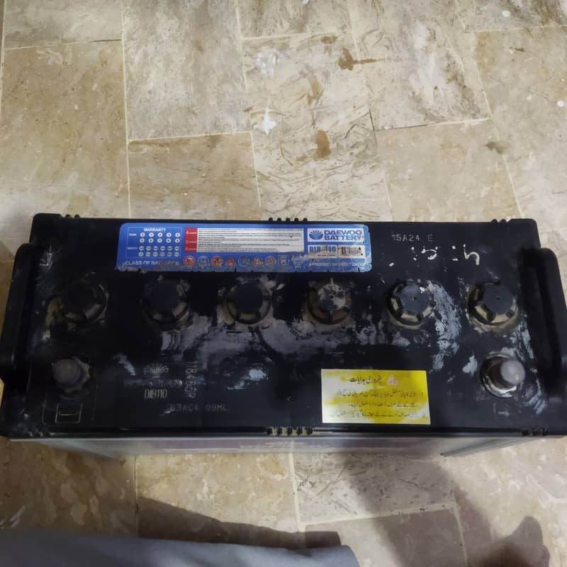 Daewoo battery under warranty in 3 months 0