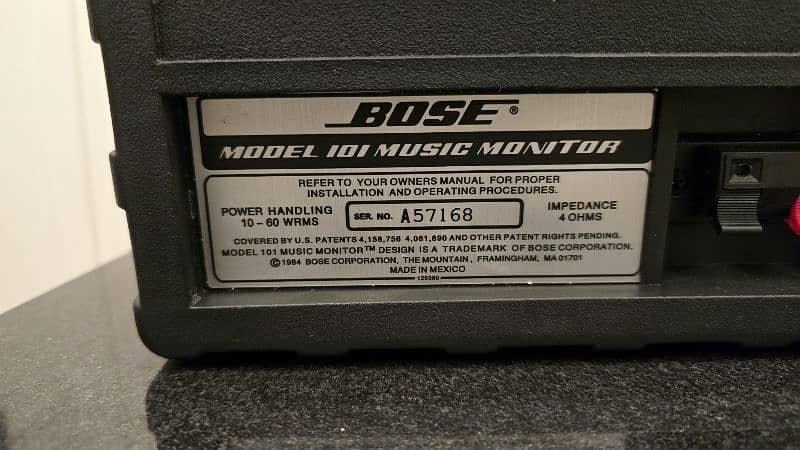 Bose model 101 music monitor 100% original 3