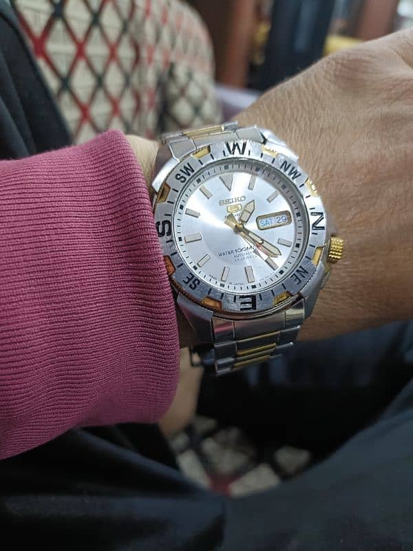 seiko. 5   AUTOMATIC 3