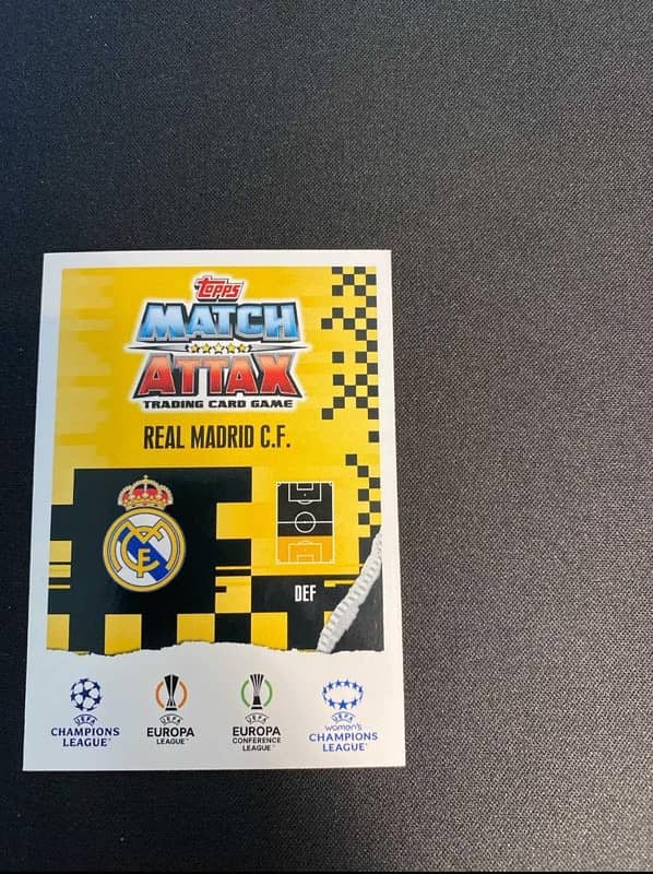 Rare 'Kings of Europe' David Alaba Match Attax Extra 23/24 1