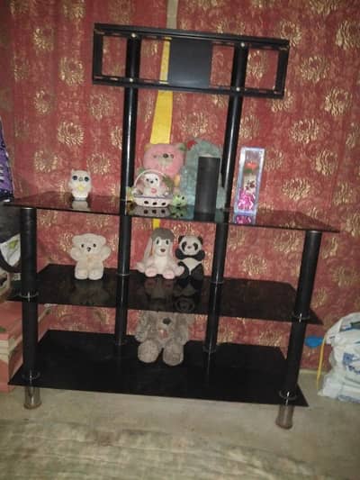 LED trolley fulll glass 3 step like new 03460  136 1066