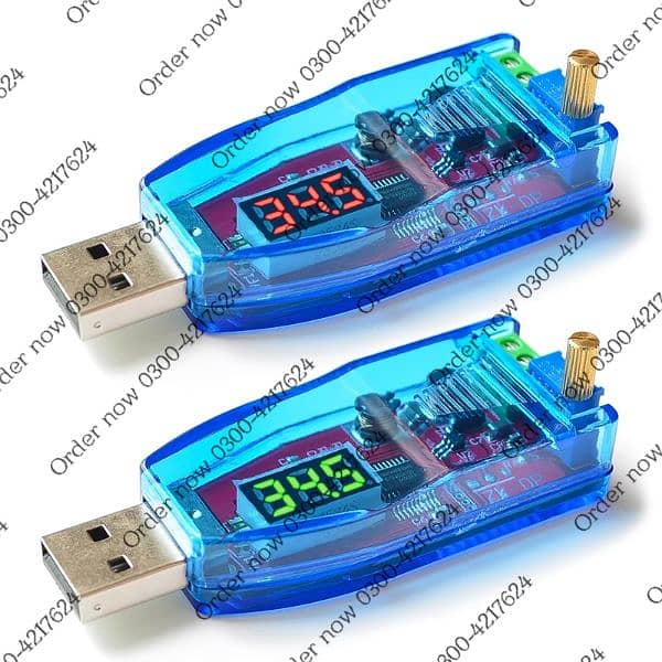 Solar Boost Buck converter DC-DC 5V to DC 1-24V  Adjustable 0