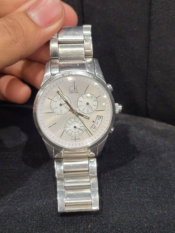 Iconic CK Bold Chronograph K2247120 - Swiss Made Statement Watch 0