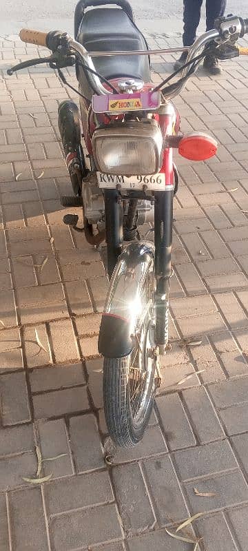 Honda cg 125 original lush condition 1