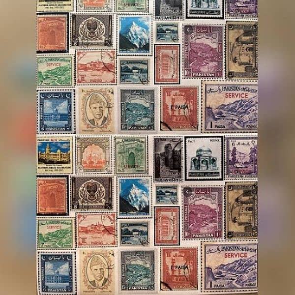 old Stamp & Coin Pakistani & other countries 1