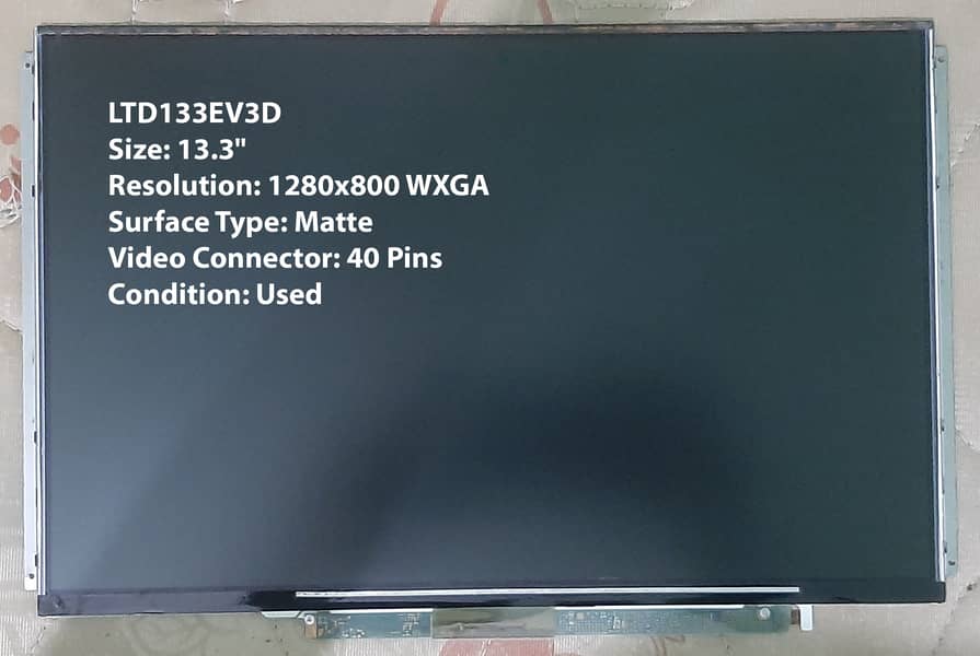 13.3 inch and 14 inch LCD screens for Laptop. Detail in description. 0