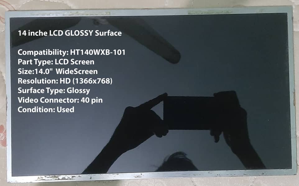 13.3 inch and 14 inch LCD screens for Laptop. Detail in description. 4
