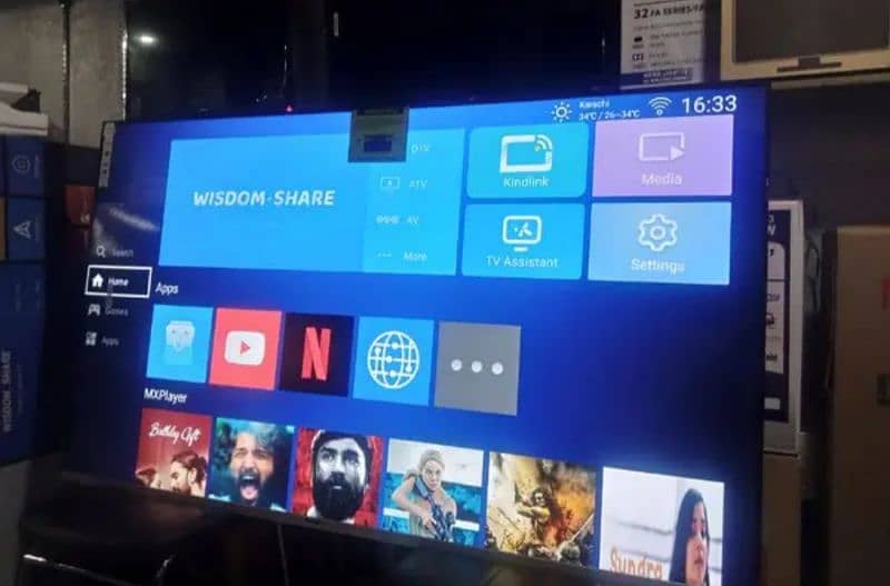 Led, UHD Andriod 43 InChes  03254998174 1