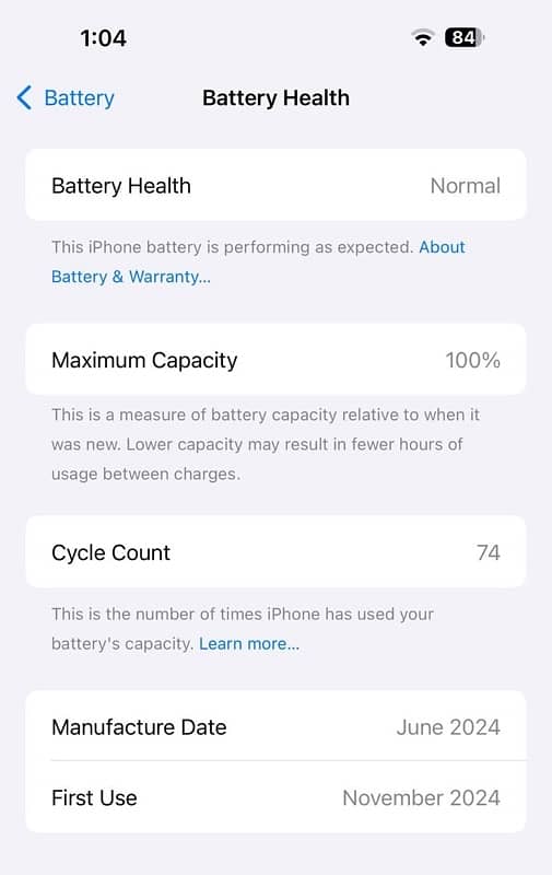 iPhone 15 Plus 128GB | 10/10 Mint | LLA JV | Box & Cable | 100% BH 1