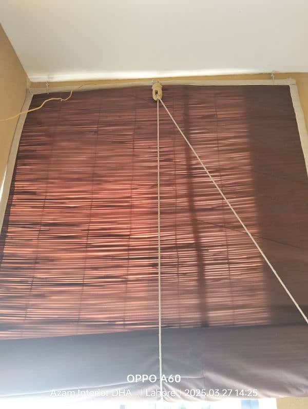 outdoor kana chikh Roller blinds All types of bamboo chikh blinds wind 15