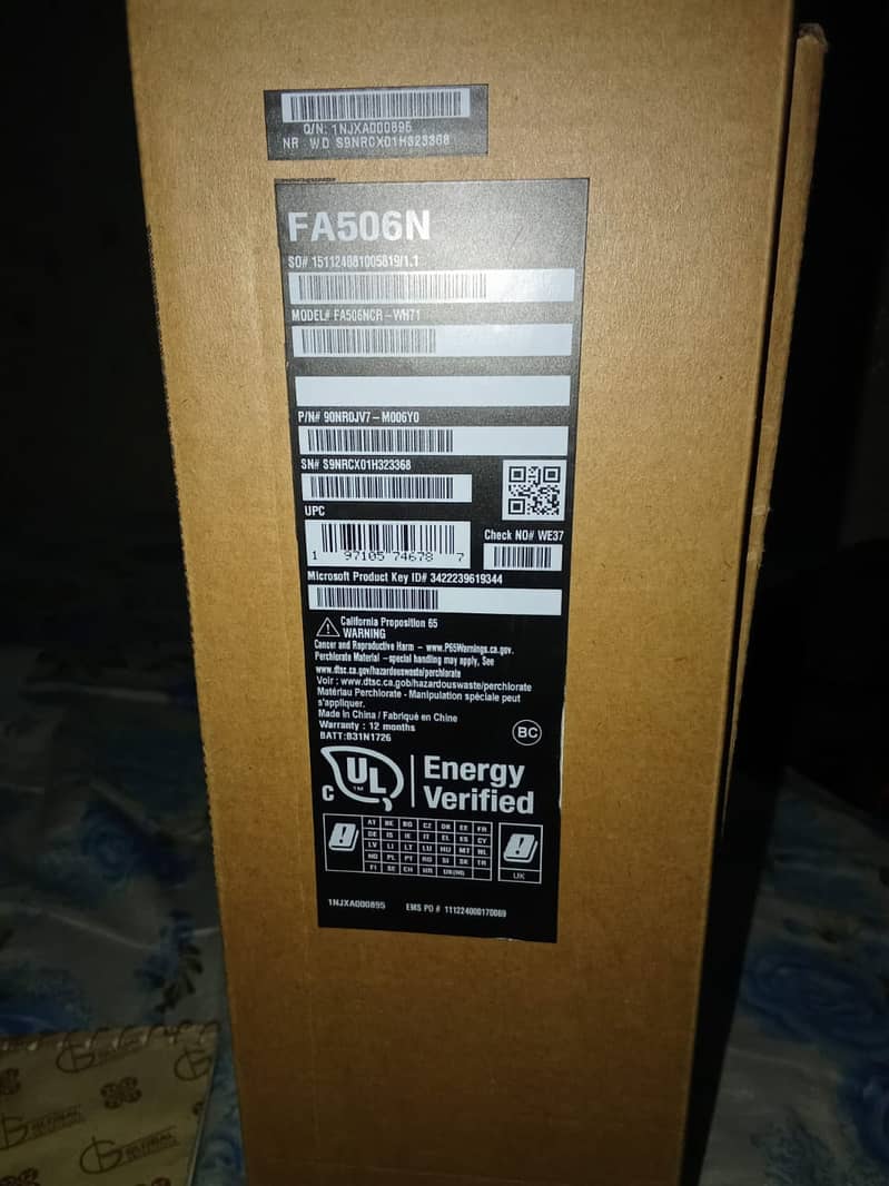 ASUS TUF AMD RYZEN 7 Gaming Laptop Brand New 2