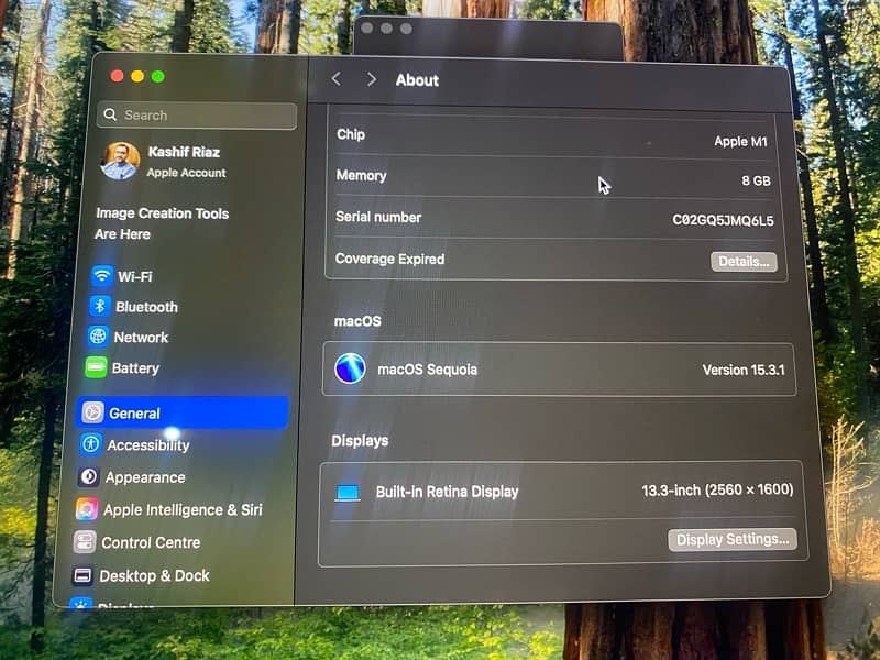 MacBook air M1 2020 new condition 2
