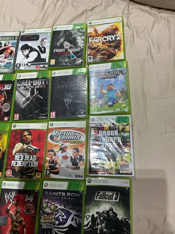 Xbox 360 cd some cd used and some are new don’t call me text me 1