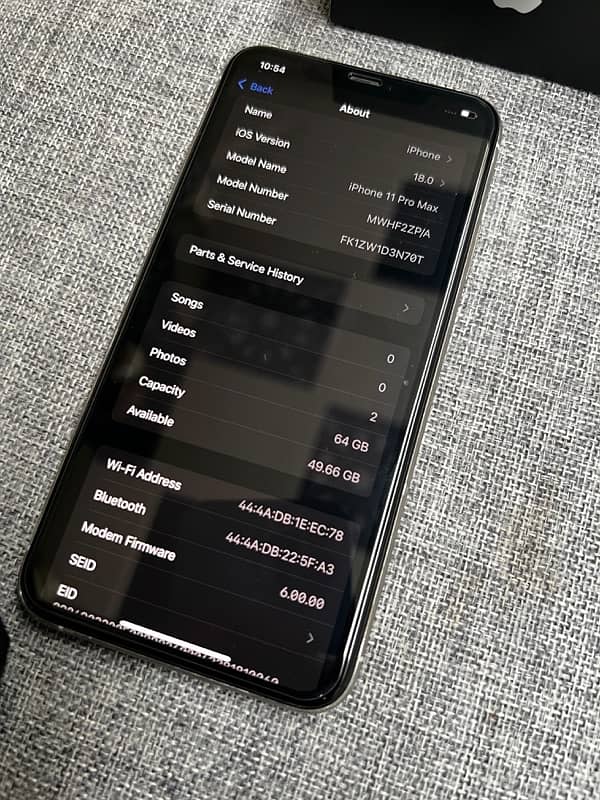 iphone 11 pro max PTA APPROVED 8