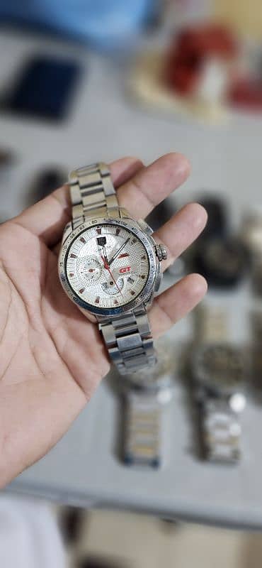 Tagheure gt grand carrera chronograph watch 0