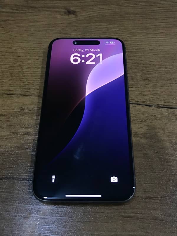 Apple Iphone 15 pro max 256 Natural Titanium LLA Factory unlocked 8