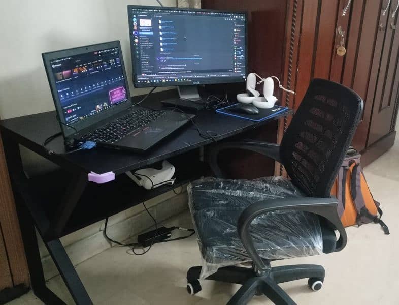 K table office table gaming table writing table podcast setup table 4