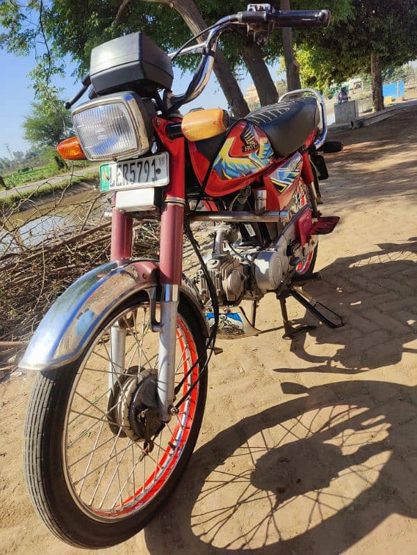 Honda CD 70 Color Red 0