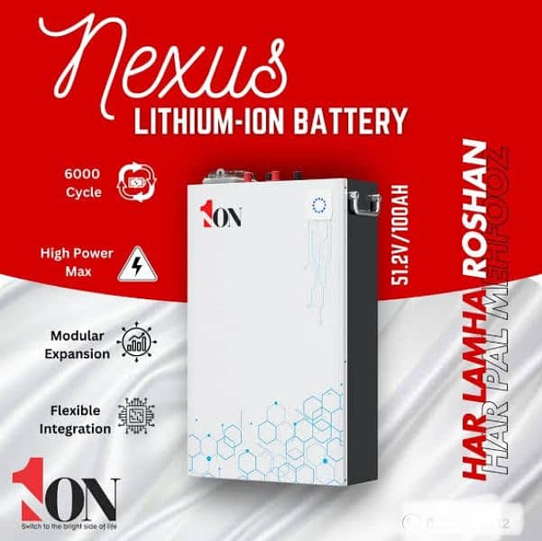 Lithium battery 100Ah 0