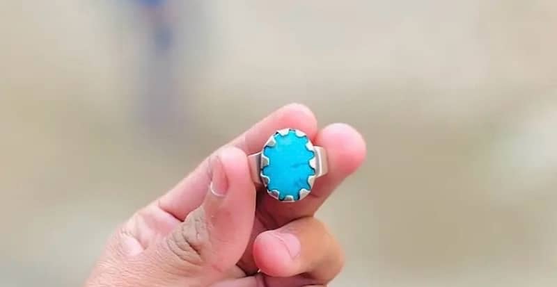 SILVER RING PURE CHANDI ORIGINAL FAROZA 2
