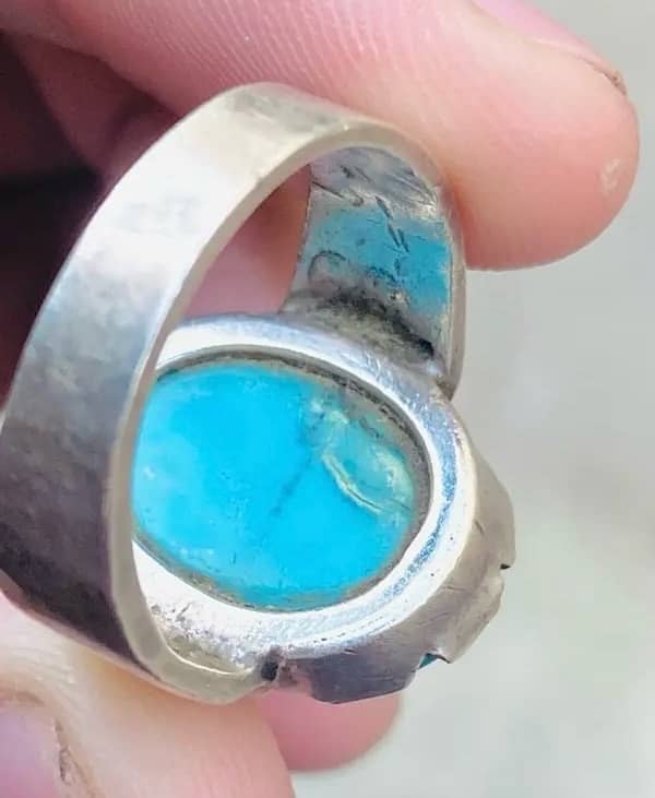 SILVER RING PURE CHANDI ORIGINAL FAROZA 4