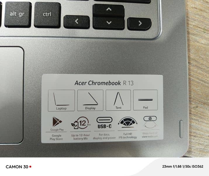 Chromebook R 13 4/128 All ok (touch) x360 like new 1