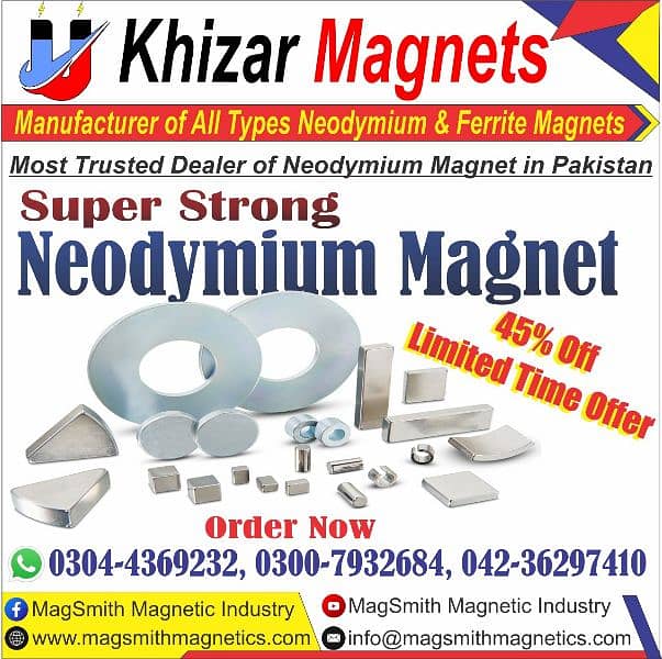 Strong Neodymium Magnets very huge variety available at good prices 0