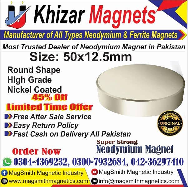 Strong Neodymium Magnets very huge variety available at good prices 7