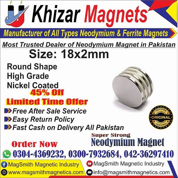 Strong Neodymium Magnets very huge variety available at good prices 13