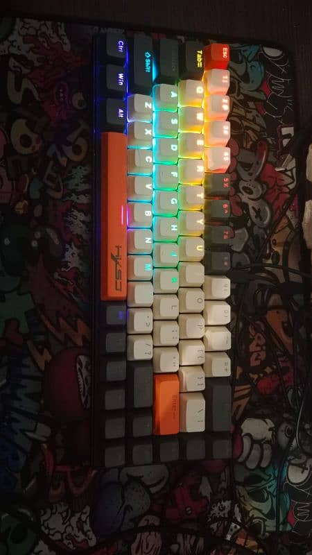 Mechanical Gaming Keyboard black and white also available 0