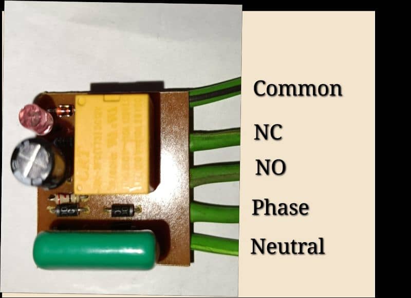 Auto change-over module for AC & DC loads 0