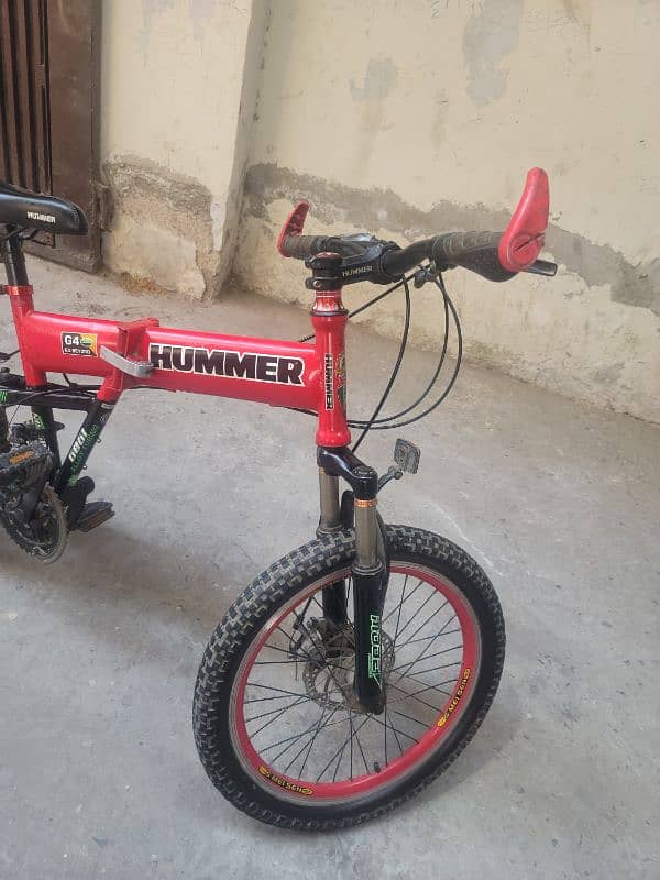 Folding and gear bicycle 6