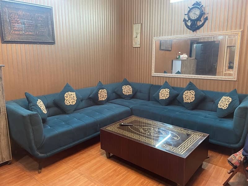 L shaped Sofa 7 seater 1